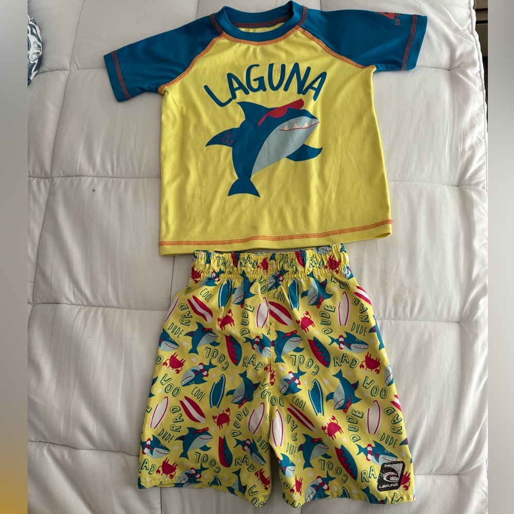Laguna B. Kids Shark Swim Set